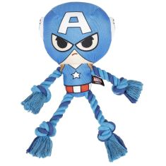 DISNEY perro juguete cuerda dental Capitan America