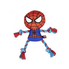 DISNEY perro juguete cuerda dental Spiderman