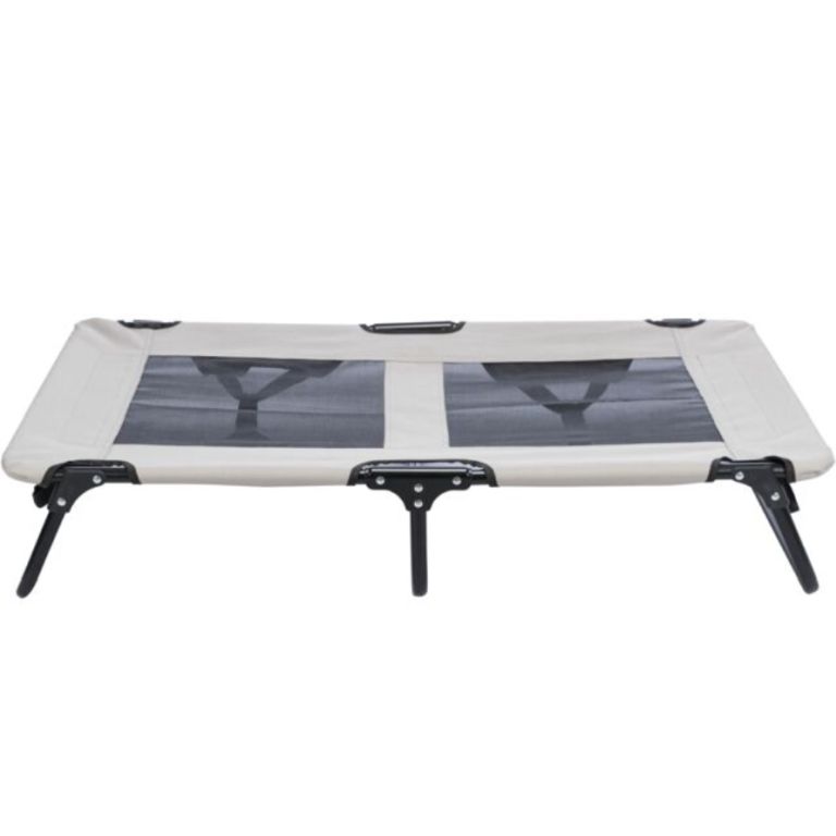 TRIXIE tumbona gris y negro