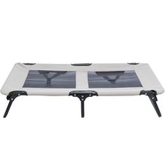 TRIXIE tumbona gris y negro