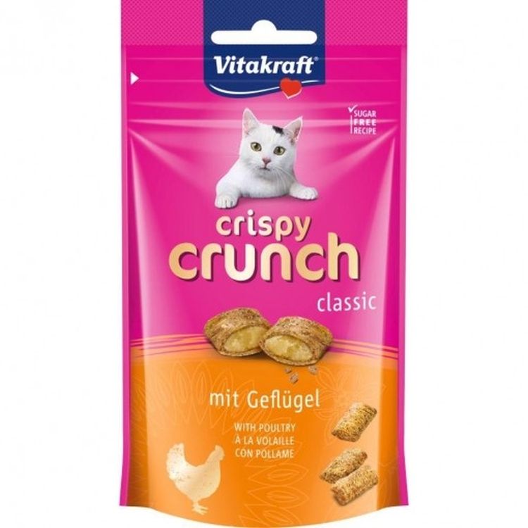 VITAKRAFT gato snack crispy crunch ave 60 gr