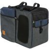 TRIXIE mochila Tara 2 en 1 gris y azul 25x38x50 cm