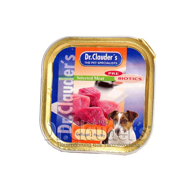 DR CLAUDER perro adulto ave tarrina 100 gr