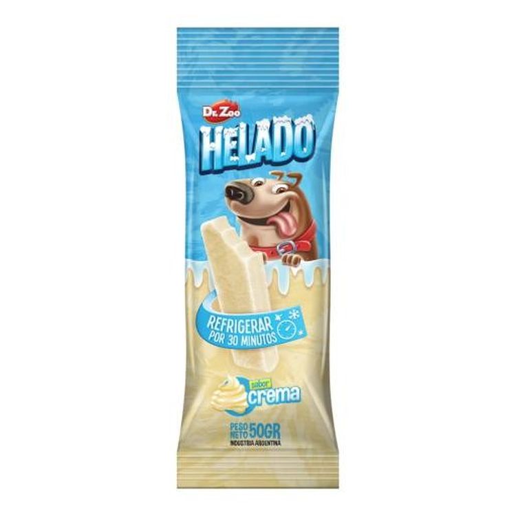 DR. ZOO perro snack helado crema 50 gr