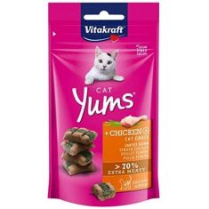 VITAKRAFT gato snack Yums pollo hierba 40 gr