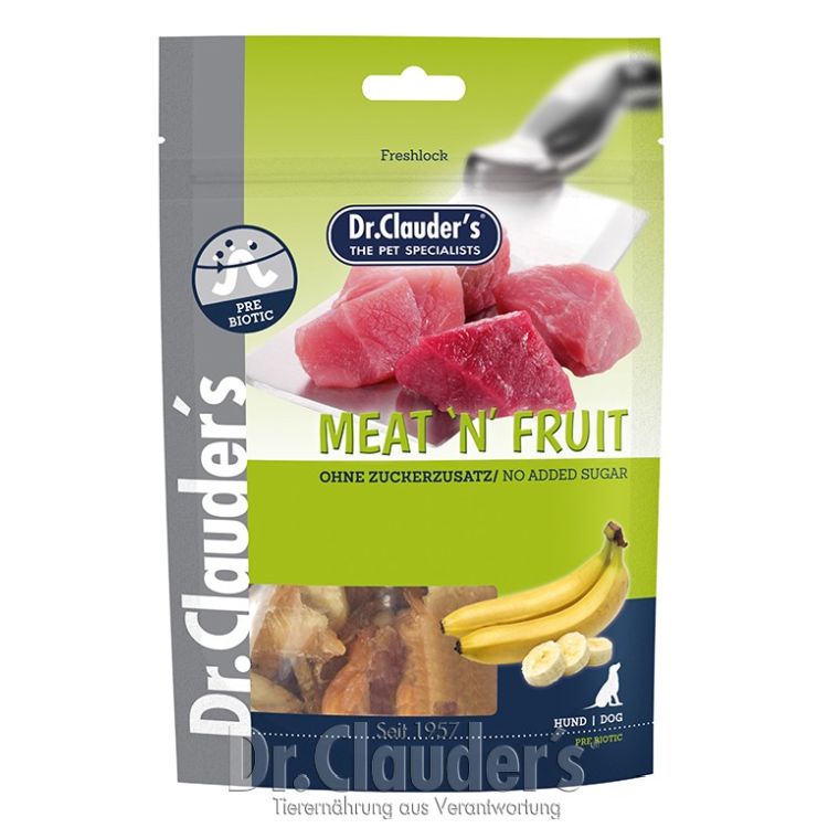 DR CLAUDER perro snack plátano pollo 80 gr