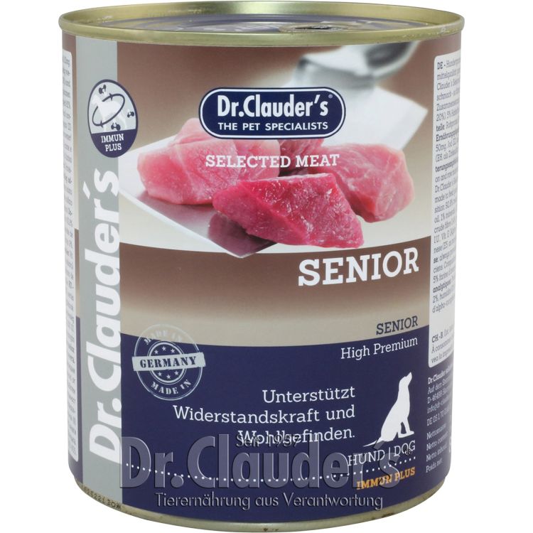 DR CLAUDER perro senior lata