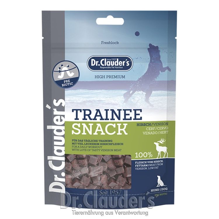 DR CLAUDER perro snack dados venado 80 gr