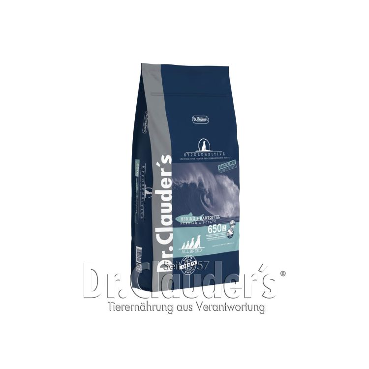 DR CLAUDER perro adulto arenque