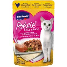 VITAKRAFT gato adulto Poesie pollo salsa pouch 85 gr