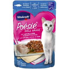 VITAKRAFT gato adulto Poesie bacalao salsa pouch 85 gr