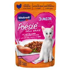 VITAKRAFT gato junior Poesie pavo salsa pouch 85 gr