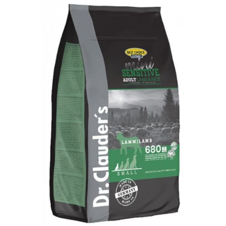 DR CLAUDER perro adulto mini cordero 2 kg