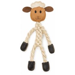 TRIXIE perro juguete oveja de cuerda marron 42 cm