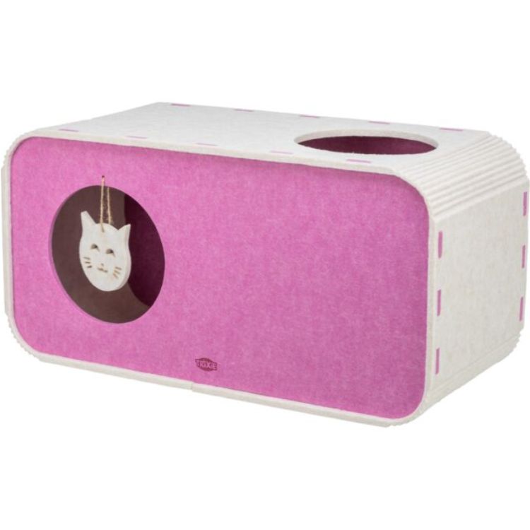 TRIXIE gato cueva Merle fieltro rectangular 58x29x27 cm