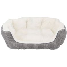 TRIXIE cama Davin gris y crema