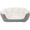 TRIXIE cama Davin gris y crema 60x45 cm