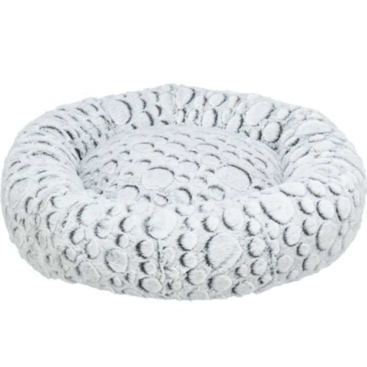 TRIXIE cama Mila blanco y gris