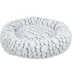 TRIXIE cama Mila blanco y gris