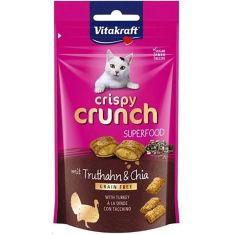 VITAKRAFT gato snack crispy crunch pavo y chia 60 gr