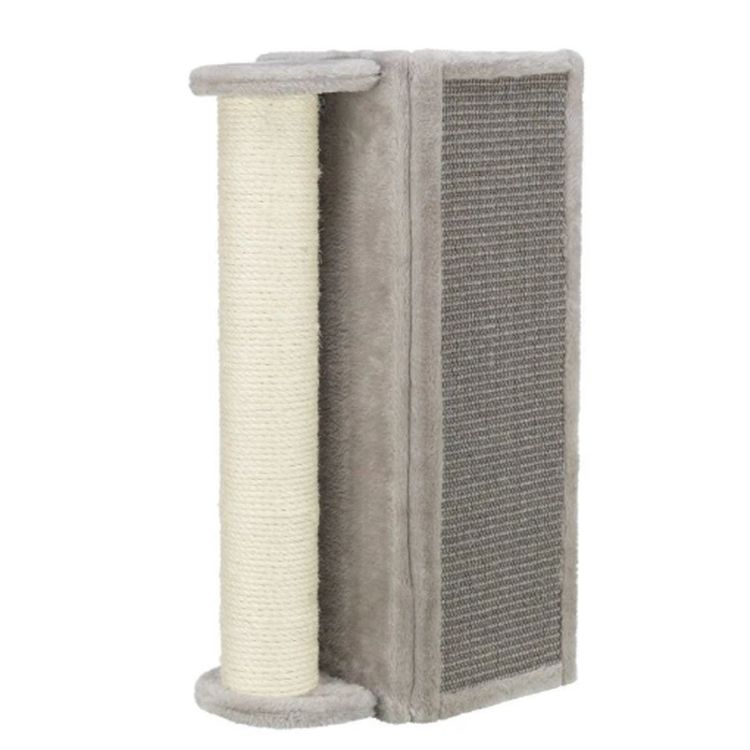 TRIXIE rascador tabla para esquinas gris 19x58x19 cm