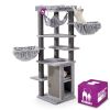 PET REBELS rascador Ramses gris 158 cm