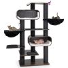 PET REBELS rascador virgo wengue 196 cm