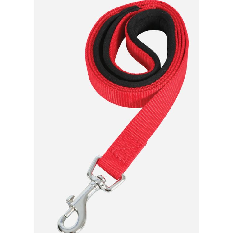 ZOLUX perro correa plana nylon rojo 15 mm