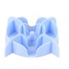 ZOLUX soporte slow feeder silicona azul S