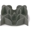 ZOLUX soporte slow feeder silicona gris M
