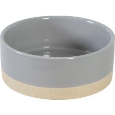 ZOLUX perro comedero de cerámica Olaria gris