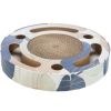 TRIXIE rascador carton circulo con pelotas y catnip