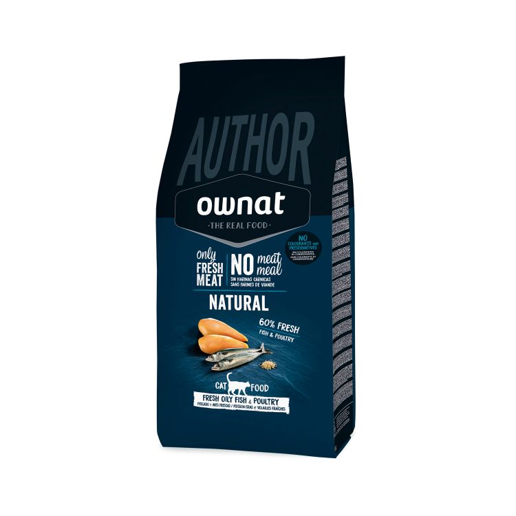 OWNAT gato adulto Author pescado azul y aves de corral