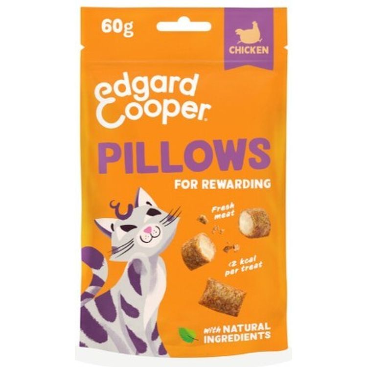 EDGARD&COOPER gato snack bocaditos de pollo 60 gr