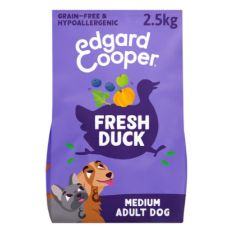 EDGARD&COOPER perro adulto mediano pato hipoalergenico
