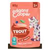 EDGARD&COOPER gato adulto trocitos trucha y pollo en salsa p
