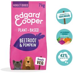 EDGAR&COOPER perro adulto plant based remolacha y calabaza 2.5 kg