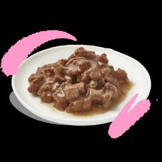 EDGAR&COOPER gato kitten wet trocitos pato y pollo lata 85gr