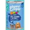 EDGARD&COOPER perro adulto salmon y pavo lata 400 gr