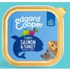 EDGARD&COOPER perro adulto salmon y pavo tarrina 150 gr