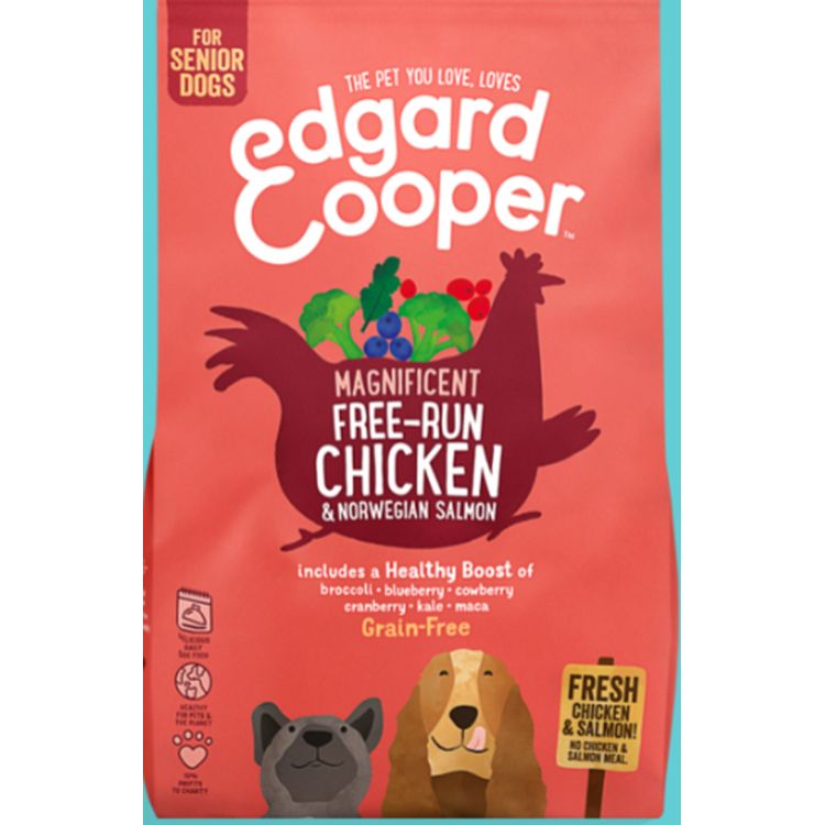 EDGAR&COOPER perro senior pollo 2.5 kg