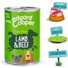 EDGARD&COOPER perro adulto cordero y vacuno lata 400 gr