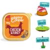 EDGARD&COOPER perro adulto pollo y pavo tarrina 150 gr