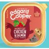 EDGARD&COOPER perro senior pollo y salmon tarrina 150 gr