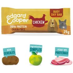 EDGAR&COOPER perro snack barritas pollo 25 gr
