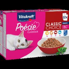 VITAKRAFT gato adulto Poesie classic salsa pouch 12x85 gr