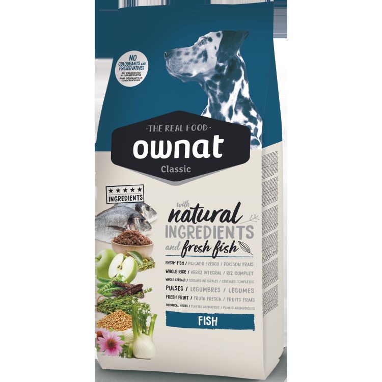 OWNAT perro adulto Classic pescado