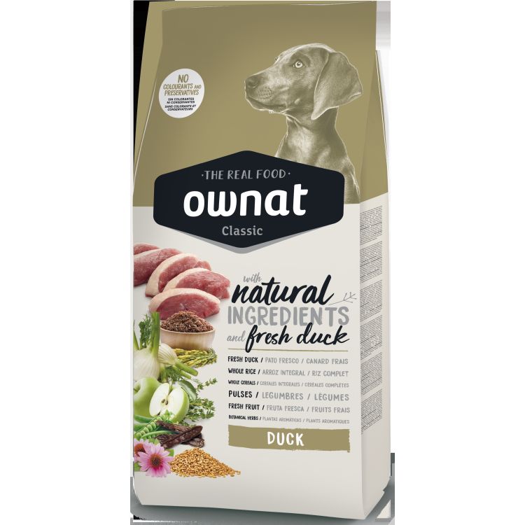 OWNAT perro adulto Classic pato