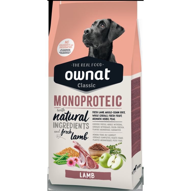 OWNAT perro adulto Classic monoproteico cordero