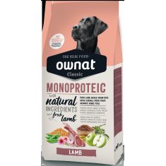 OWNAT perro adulto Classic monoproteico cordero